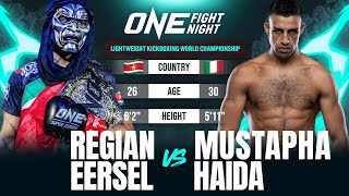 Regian Eersel vs Mustapha Haida  Kickboxing Full Fight [upl. by Raji]