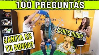 100 preguntas en 5 minutos ¿Jimmy y anita son novios Pongamoslo a prueba [upl. by Ralli]