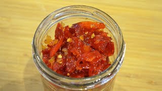 Sweet Chilli Jam Recipe [upl. by Eidahs781]