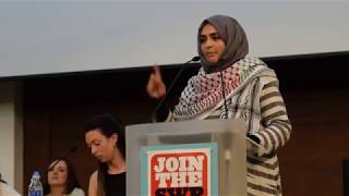 Latifa Abouchakra at the Marxism Festival 2018 Opening Rally [upl. by Llerahs]