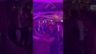 Fun with the fabulous Ceilidh band The Shipsters for M and Ss wedding reception 💃🏻🕺barnwedding [upl. by Ettenauq705]