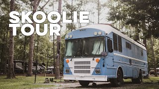 COMPLETING the Skoolie Full Bus Conversion Tour [upl. by Storz]