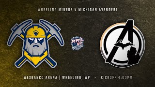 AAL2  Wheeling Miners VS Michigan Avengerz  Week 5 [upl. by Velda]