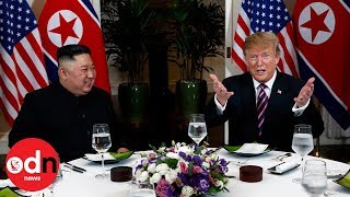 Donald Trump sits down to dinner with Kim Jongun [upl. by Hengel]