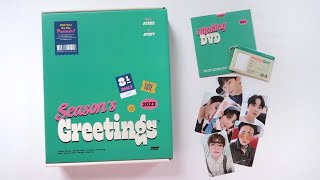 unboxing ATEEZ 2023 Seasons Greetings [upl. by Aggappora]