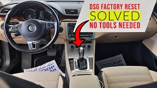 How to Factory Reset DSG Automatic Gearbox  A Must Do For a Used Car [upl. by Santos]