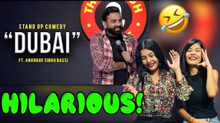 Dubai  Stand Up Comedy  ft Anubhav bassi  Reaction Video [upl. by Aramoiz24]