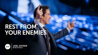 Joel Osteen  Rest From Your Enemies [upl. by Orestes995]