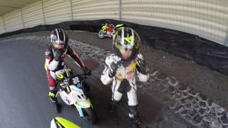 Mini GP  Crash  Ohvale GP 0  Lyss BE [upl. by Gathard]