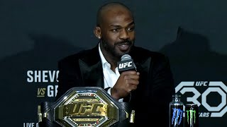 Jon Jones PostFight Press Conference  UFC 285 [upl. by Ilana435]