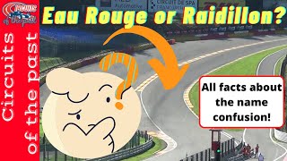 Eau Rouge or Raidillon  SpaFrancorchamps Famous Corner [upl. by Ethelin]