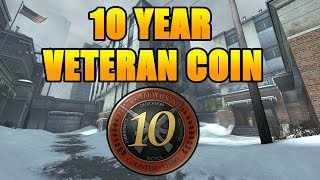 CSGO 10 YEAR VETERAN COIN [upl. by Adlaremse]