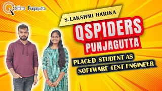 quotThe placement journey of a student with QSpiders Hyderabad Punjaguttaquot [upl. by Melar9]