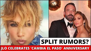 Jennifer Lopez Celebrates Cambia El Paso Anniversary Amid Ben Affleck Split Rumors jenniferlopez [upl. by Tound]