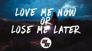 Kygo Matt Hansen  Love Me Now Or Lose Me Later Lyrics [upl. by Brenda]