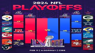 NFL Playoff Predictions 202324 [upl. by Molahs]