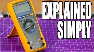 How To Use A Multimeter The VERY Basics [upl. by Ellertnom]