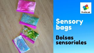 Sensory bags for Toddlers  Bolsas sensoriales para niños [upl. by Selmner858]