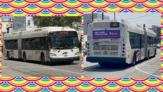 NJ Transit 10 BAYONNE JFK BLVD VIA PAMRAPO AVENUE NFI XD60 20900 [upl. by Kirst]