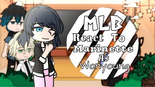 MLB React To Marinette as Wonyoung  11  Original  MLB x IVE  AlmøndTea [upl. by Duntson]