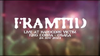 FRAMTID LIVE AT HARDCORE VICTIM 24112023 [upl. by Nitsug]