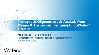 Therapeutic Oligonucleotide Analysis from Plasma and Tissues Samples using OligoWorks SPE Kits [upl. by Moir488]