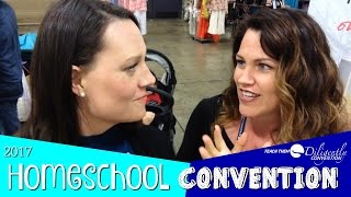 Homeschool Convention Vlog  Teach Them Diligently 2017 [upl. by Aihtibat372]