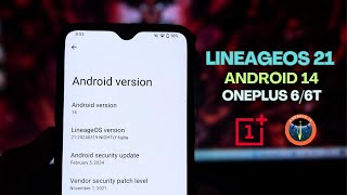 LineageOS 21 Review The Cleanest Android 14 Experience for OnePlus 66T [upl. by Siraj]