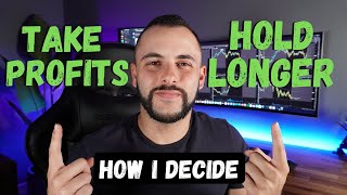 Take Profits or Hold Longer  How I Decide When Trading Options [upl. by Nosloc]