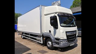 DAF LF 230 14 TON GVW BOX RK70 FKS [upl. by Aratahc71]