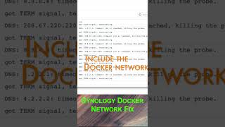 Setup Your Synology Firewall Properly To Allow Access To Your Docker Containers [upl. by Vogele]