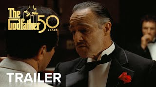 THE GODFATHER  50th Anniversary Trailer  Paramount Movies [upl. by Cargian987]