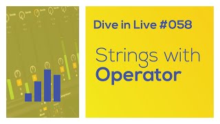 How to create House Strings  Dive in Live 058 [upl. by Ruyle]