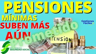 🚀Las PENSIONES que MAS SUBIRAN Las mínimas y no contributivas👍 Ultimas noticias pensionistas😜 [upl. by Feigin205]