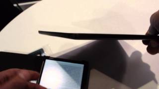 Pocketbook Inkpad HandsOn  IFA 2014 [upl. by Allehcim]