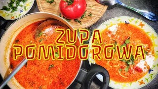 Zupa pomidorowa 🍅🍅  BŁYSKAWICZNY PRZEPIS [upl. by Jerusalem]