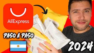 Cómo COMPRAR en Aliexpress desde Argentina  PASO A PASO 2024 [upl. by Sackman]