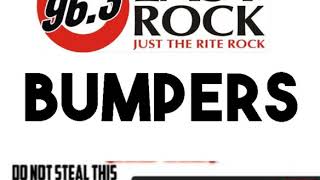 DWRKFM 963 EASY ROCK BUMPERS [upl. by Thorn441]