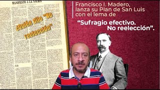 ¿Quién dijo quotSufragio efectivo no reelecciónquot [upl. by Henebry]