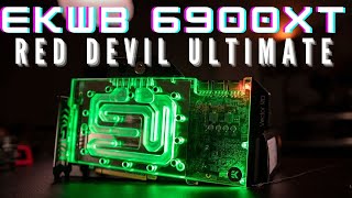 EKWB Red Devil Ultimate 6900XT [upl. by Gerkman724]