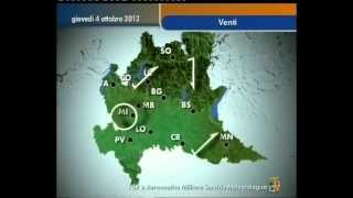 Raitre  Meteo Regionale Lombardia  Ottobre 2012 [upl. by Elpmet]