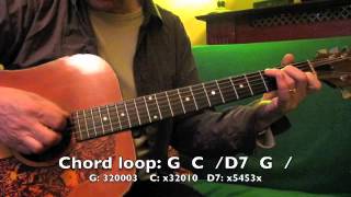 Lumberjack Song  Monty Python  Guitar Tutorial [upl. by Yrekaz]