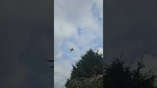 Pegasus a320 neo landing in Birmingham youtube Pegasus shorts [upl. by Lairret708]