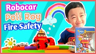 Mainan Robocar Poli Roy Fire Safety ENG [upl. by Tiphani]