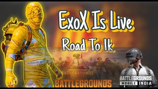 2975 Dominate The New Mode Camping Or Wot Exox Is Live With ShellyisLive bgmilive pubgmobile [upl. by Dranel47]