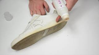 How to clean sneakers with Famaco sneaker products [upl. by Erastes209]