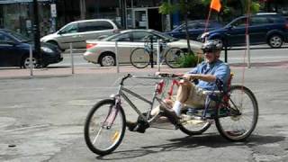 Home Built Recumbent Plywood Trike No welding [upl. by Payton]