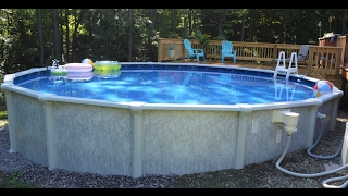 How To Install An Above Ground Pool [upl. by Yvan]