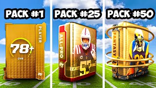 50 Packs Build My Team [upl. by Curnin]