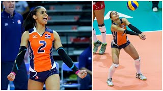 Winifer Fernandez  Beautiful and Talented Volleyball Libero HD [upl. by Christiana]